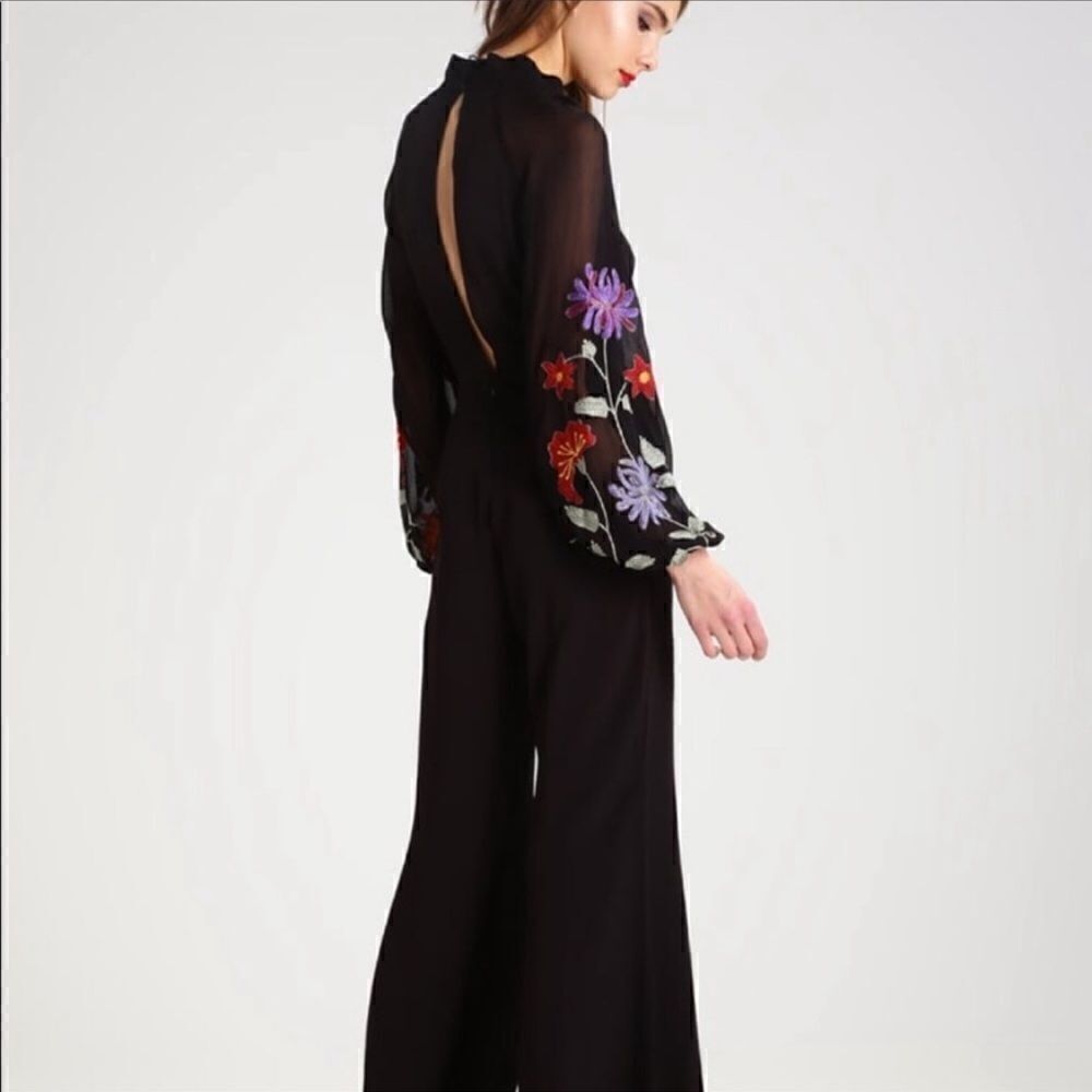 Free People Smoke Rings Jumpsuit Size 4 - Picture 5 of 12